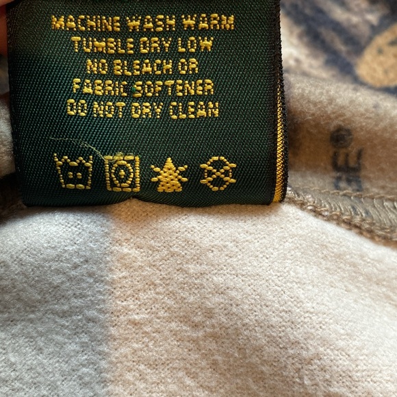 Vintage Cabela’s Advantage Camouflage Fleece Long Sleeve Shirt: Size Extra Large - Picture 10 of 11